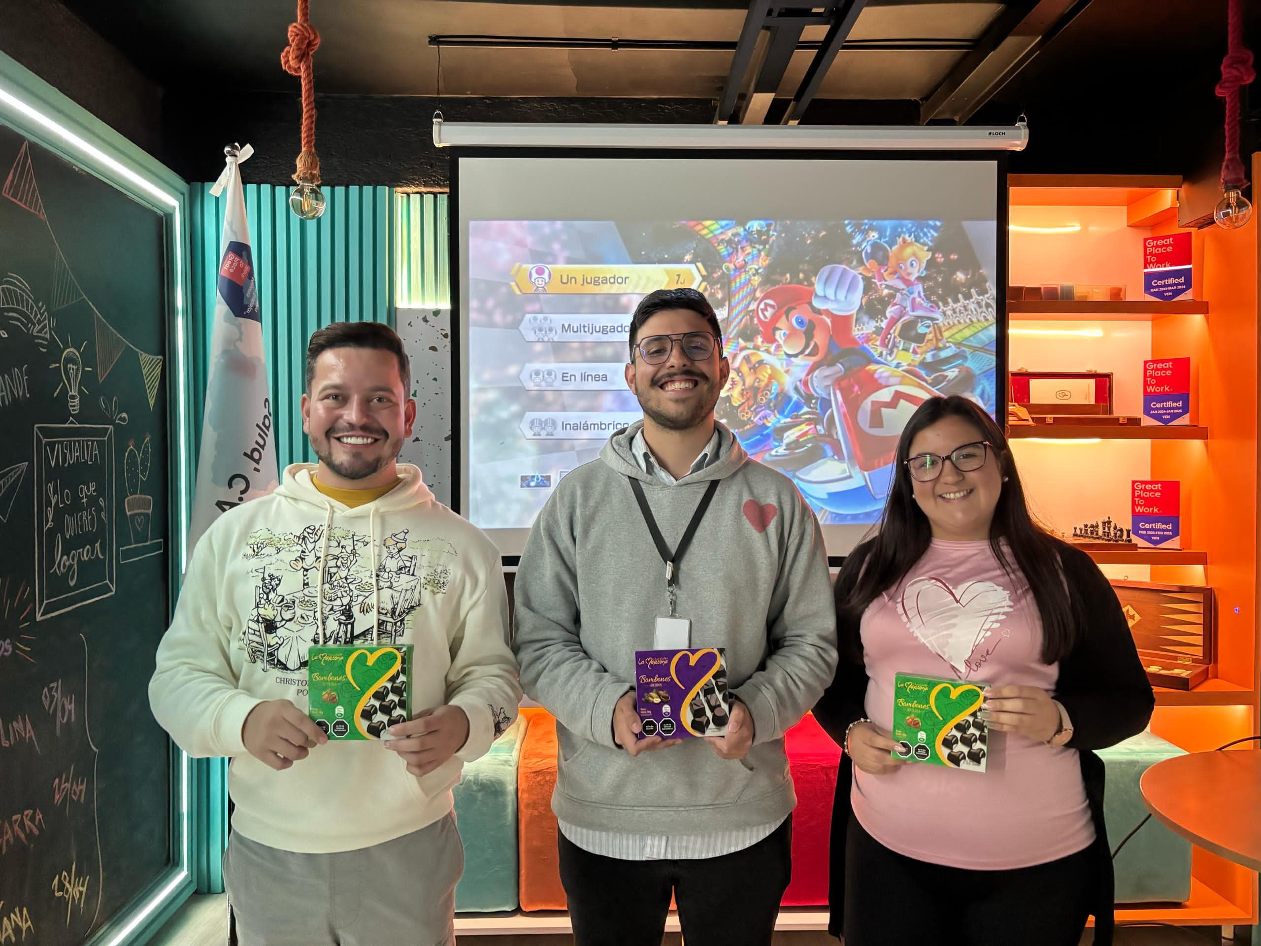 Campeonato Mario Kart: toda la empresa compitió en una actividad única y fuera de lo normal.